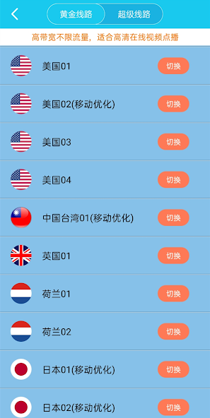 旋风加速器节点连接不上android下载效果预览图